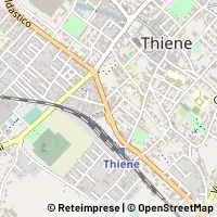 Mapa Thiene