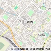 Mapa Thiene