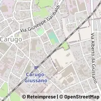 Hartă Carugo