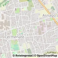 Kaart Cermenate