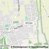 Map Lonate Ceppino