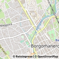 Mapa Borgomanero