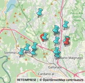 Mappa Via Monte Rosa, 21010 Besnate VA, Italia (3.38933)