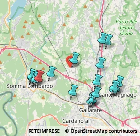 Mappa Via Monte Rosa, 21010 Besnate VA, Italia (4.3205)