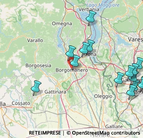 Mappa Viale Don Giovanni Minzoni, 28021 Borgomanero NO, Italia (20.39533)