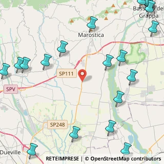 Mappa Via Guglielmo Marconi, 36060 Schiavon VI, Italia (6.9785)