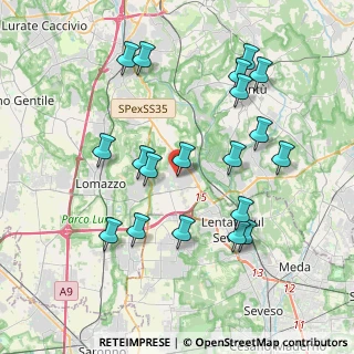 Mappa 22072 Cermenate CO, Italia (3.98263)
