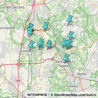 Mappa 22072 Cermenate CO, Italia (3.29733)