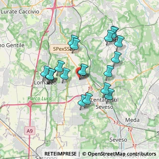 Mappa 22072 Cermenate CO, Italia (3.2635)