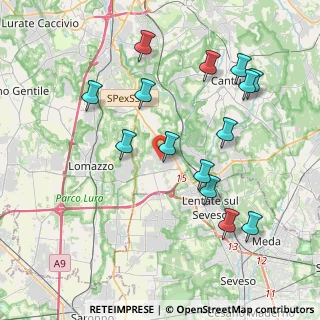 Mappa Via don luigi sturzo, 22072 Cermenate CO, Italia (4.14)