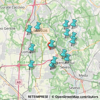 Mappa 22072 Cermenate CO, Italia (3.51733)
