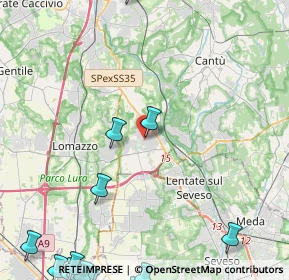 Mappa 22072 Cermenate CO, Italia (7.784)