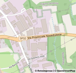 Mappa Via provinciale novedratese, 22060 Figino Serenza CO, Italia (0.16923)