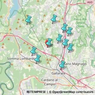 Mappa Largo Cesare Battisti, 21010 Besnate VA, Italia (3.47182)