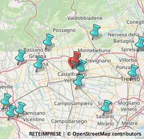 Mappa Via della Calle, 31039 Vallà TV, Italia (18.685)