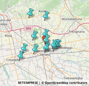 Mappa Via della Calle, 31039 Vallà TV, Italia (5.12357)