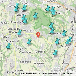 Mappa Via Privata San Martino, 23873 Missaglia LC, Italia (2.756)