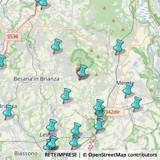 Mappa Via Privata San Martino, 23873 Missaglia LC, Italia (6.437)