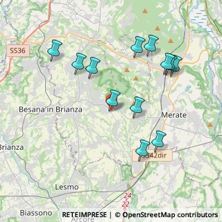 Mappa Via Privata San Martino, 23873 Missaglia LC, Italia (4.04417)