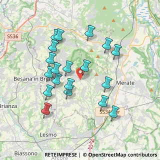 Mappa Via Privata San Martino, 23873 Missaglia LC, Italia (3.56)