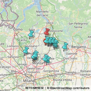 Mappa Via Privata San Martino, 23873 Missaglia LC, Italia (9.784)