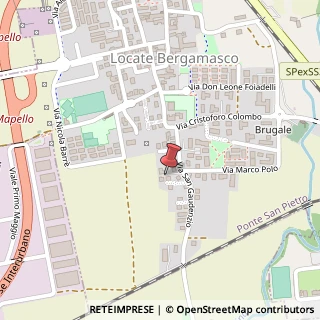 Mappa Via San Gaudenzio, 6/B, 24036 Ponte San Pietro, Bergamo (Lombardia)