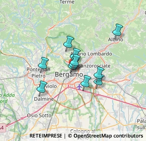 Mappa Via del Galgario, 24124 Bergamo BG, Italia (4.59182)