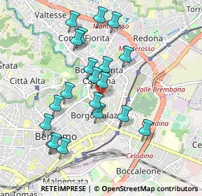 Mappa Via del Galgario, 24124 Bergamo BG, Italia (0.893)