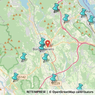 Mappa Via Vechia per Maggiate, 28021 Borgomanero NO, Italia (5.89417)