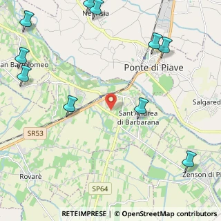 Mappa Via Francesco Baracca, 31048 San Biagio di Callalta TV, Italia (3.29545)
