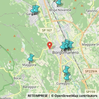 Mappa Via Nuova, 28021 Borgomanero NO, Italia (2.40417)
