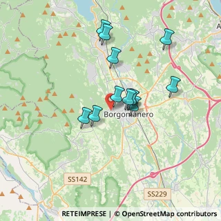 Mappa Via Nuova, 28021 Borgomanero NO, Italia (2.90583)