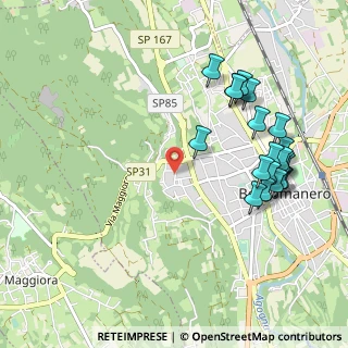 Mappa Via Nuova, 28021 Borgomanero NO, Italia (1.1215)