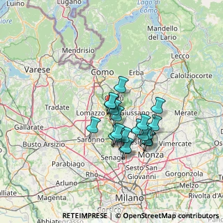 Mappa Via Como, 22060 Novedrate CO, Italia (10.574)