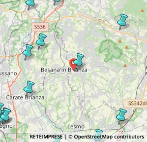Mappa Via Monteregio, 23880 Casatenovo LC, Italia (7.42944)