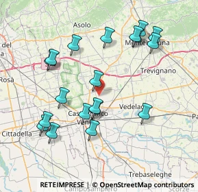 Mappa Via Baciocchi, 31039 Riese Pio X TV, Italia (7.95737)