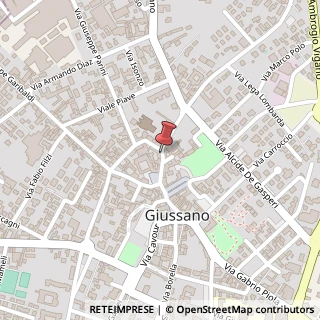 Mappa Via A. da Giussano, 17, 20034 Giussano, Monza e Brianza (Lombardia)
