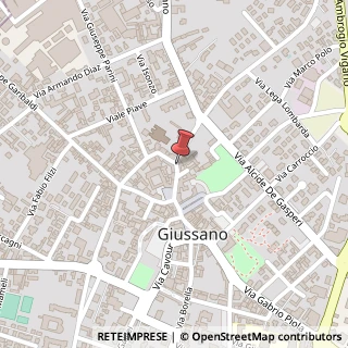 Mappa Via Alberto da Giussano, 22, 20833 Giussano, Monza e Brianza (Lombardia)