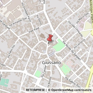 Mappa Via A. da Giussano, 5, 20833 Giussano, Monza e Brianza (Lombardia)