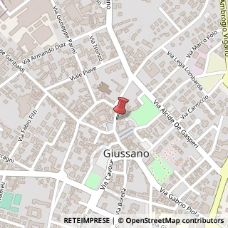 Mappa Via A. da Giussano, 2, 20833 Giussano, Monza e Brianza (Lombardia)
