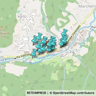 Mappa Via 2 Giugno, 25060 Marcheno BS, Italia (0.208)
