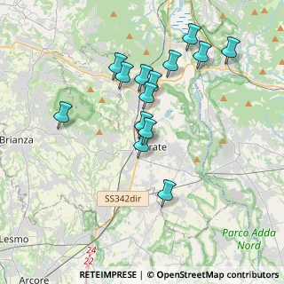 Mappa Don Alfredo, 23807 Merate LC, Italia (3.44286)