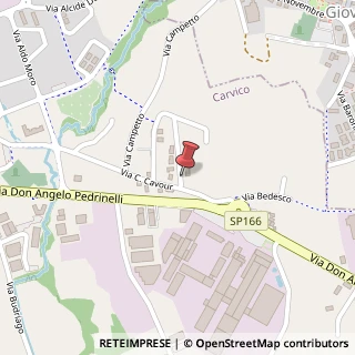Mappa Via Don Nicolò Finazzi, 6, 24030 Carvico, Bergamo (Lombardia)