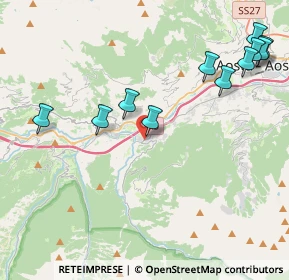 Mappa Frazione Chef Lieu, 11010 Aymavilles AO, Italia (4.84727)