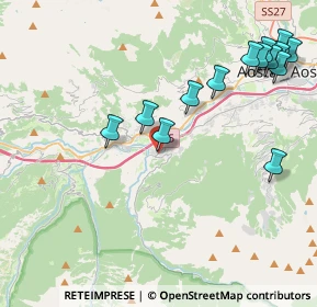 Mappa Frazione Chef Lieu, 11010 Aymavilles AO, Italia (4.81429)