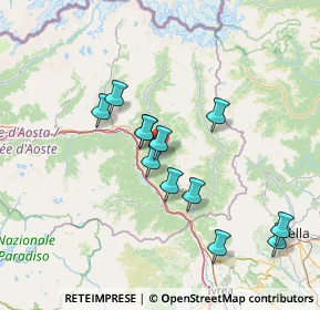 Mappa SR 45, 11020 Challand-Saint-Anselme AO (12.86833)