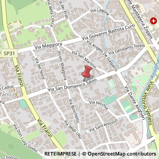 Mappa Via Domenico Savio, 16, 28021 Borgomanero NO, Italia, 28021 Borgomanero, Novara (Piemonte)