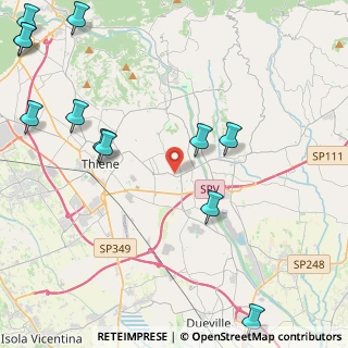 Mappa Via Veronese, 36030 Sarcedo VI, Italia (6.11417)