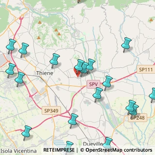Mappa Via Veronese, 36030 Sarcedo VI, Italia (5.954)