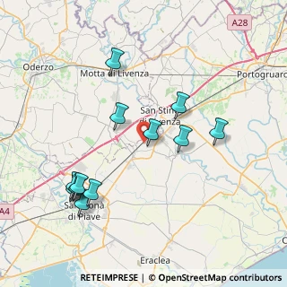 Mappa Via Gainiga, 30022 Ceggia VE, Italia (8.03167)